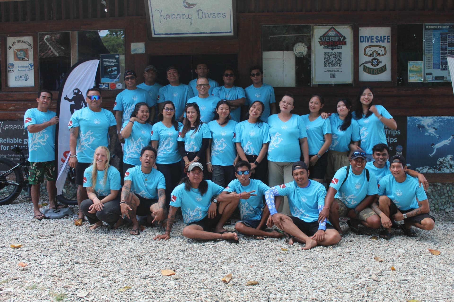Karang Divers team — group photo
