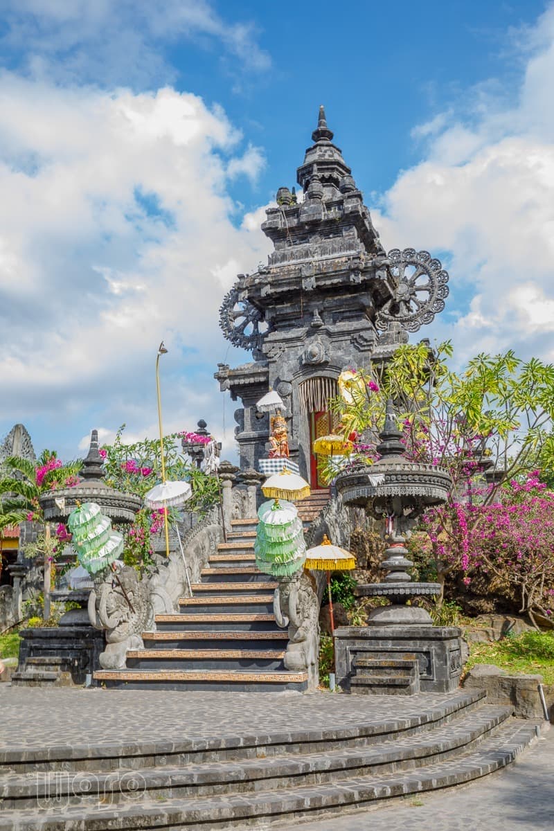 Balinese Hindu temple near Pemuteran, North West Bali